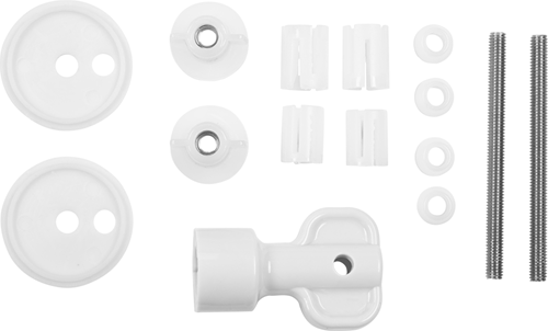 Abattant WC Cornat prime blanc acier mat fsc - kswmssc00