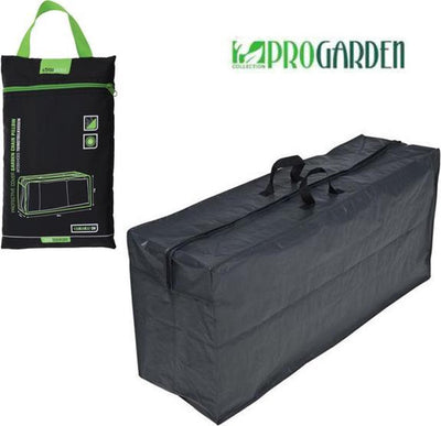 Pro coussin de coussin de jardin jardin 130x50x32 noir