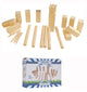 Jeu Kubb grand bois 21 pièces