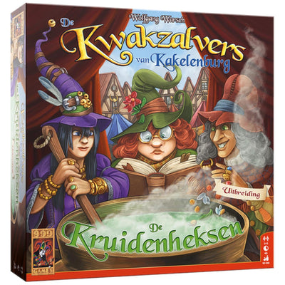 999 Games de Kwakzalvers Van Kakelenburg: le jeu de plateau d'extension de clôture des herbes