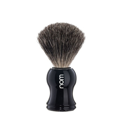 Nom Nom Raser Brush Badger Hair noir