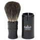 Blaireau Omega 100% blaireau noir brosse de voyage 9cm