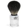 Blaireau Omega 100% blaireau noir transparent + standard 11cm