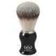 Blaireau Omega hi-brush cheveux synthétiques effet poils de blaireau manche noir 11cm