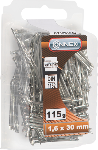 Clou Connex tête ronde 1,6x30 115g vz - ky1061630