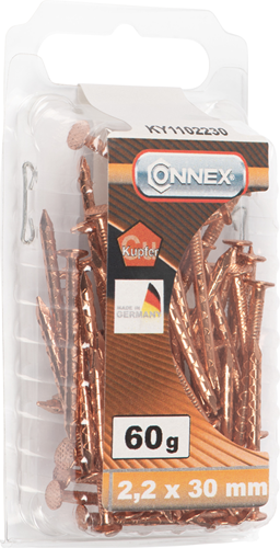 Clou de bateau Connex 2,2x30 60g cu - ky1102230