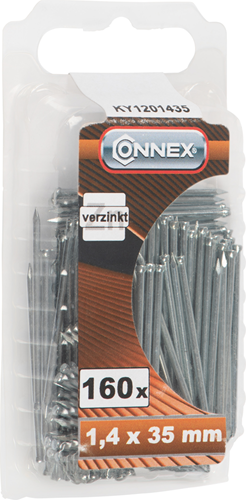 Clou pour plinthe Connex 1,4x35 160 pcs vz - ky1201435