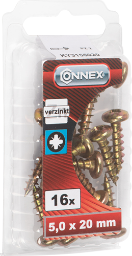 Connex pz vis pank 5.0x20 16pcs vz - ky3155020