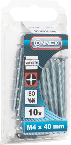 Vis à métal Connex vz-k m4x40 10pcs vz - ky4010440