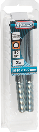 Boulon à six pans creux Connex cy m10x100 * 2 vz - ky4121100