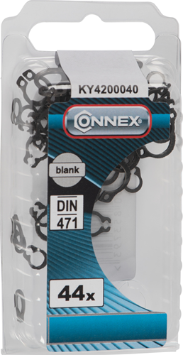 Assortiment Connex de circlips (externes) 44pcs vz - ky4200040
