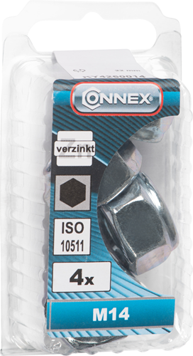 Contre-écrou Connex avec anneau en nylon m14 4 pcs vz - ky4260014