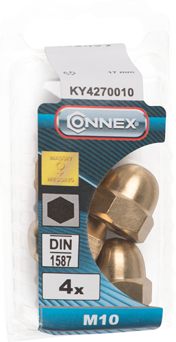 Écrou borgne Connex m10 4pcs ms - ky4270010