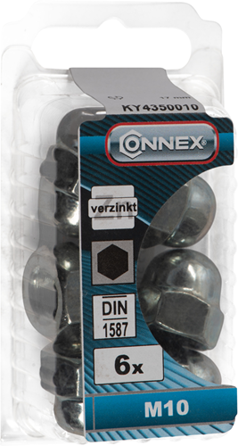 Écrou borgne Connex m10 6pcs vz - ky4350010