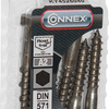 Boulon fileté à bois Connex (6k) 6x40 6pcs a2 - ky4526040