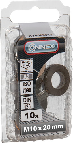 Rondelle Connex 10mm 10pcs a2 - ky4600010