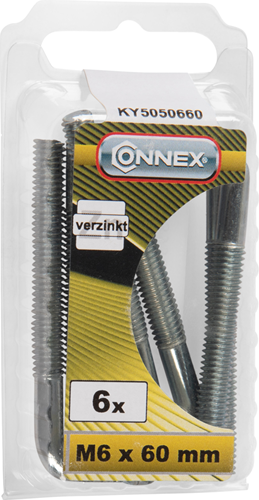 Boulon de serrage Connex m6x60 6 pcs vz - ky5050660