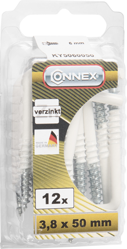 Vis de serrage Connex 3,8x50 12pcs wi - ky5060050
