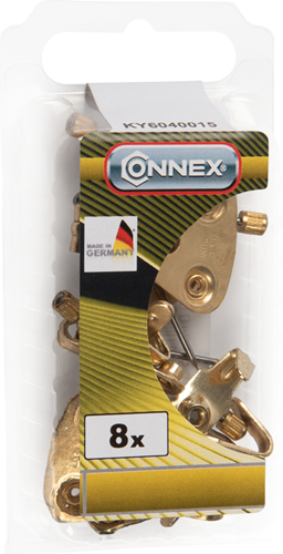 Connex assortiment de crochets à fleurs 8pcs ms - ky6040015