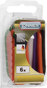 Connex porte-clés plastique 6pcs co - ky6200000 - afbeelding 2