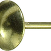 Clou décoratif Connex 6,5mm laiton plaqué 80pcs ms - ky6320006