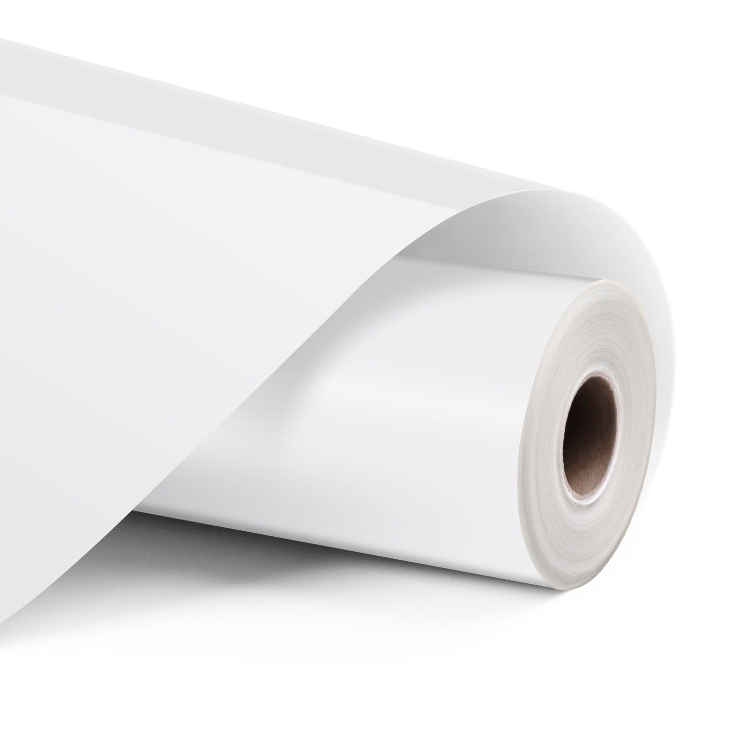 Loklik • vinyle adhésif permanent sans mat 33x305cm blanc mat