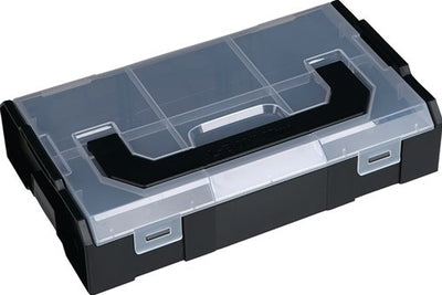 Boîte d'assortiment L-boxx | l258,5xpxh64 mm | 6 compartiments | anthracite noir transparent | 1 pièce - 6100000324