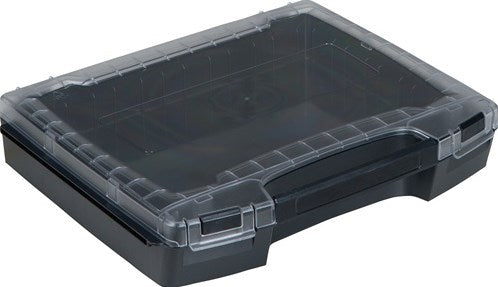 Boîte d'assortiment L-boxx | l367xpxh72 mm | boîtes | noir transparent | 1 pièce - 6100000336 6100000336