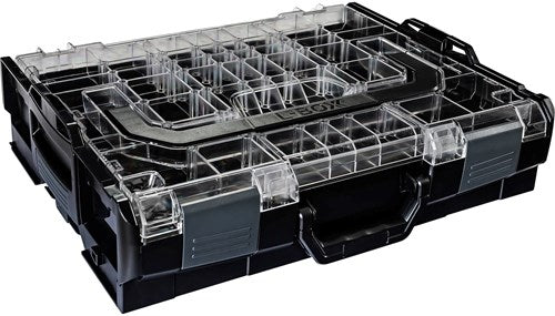 Mallette à outils L-boxx | 102 couvercle transparent | intérieur l378xp313xh61 mm | 1 pièce - 6100000362