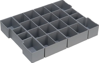 Ensemble de disposition L-boxx | l378xp313xh65 mm | gris | gris | 1 pièce - 6000010098 - 6000010098