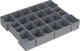 Ensemble de disposition L-boxx | l378xp313xh65 mm | gris | gris | 1 pièce - 6000010098 - 6000010098