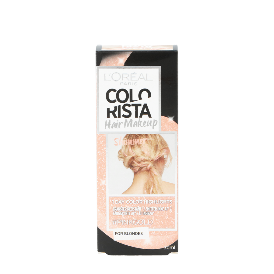 L'oréal maquillage capillaire colorista 1 jour or rose 30ml