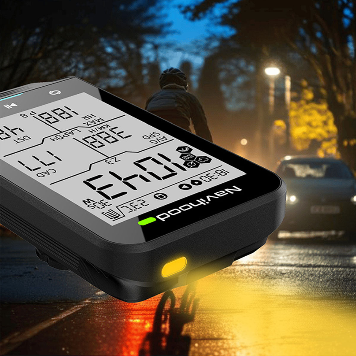 Compteur vélo GPS M2 ovale