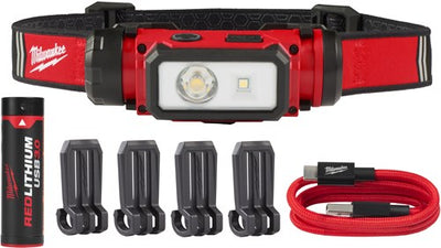 Milwaukee l4 hl2-301 | Lampe frontale rechargeable USB - 4933479963