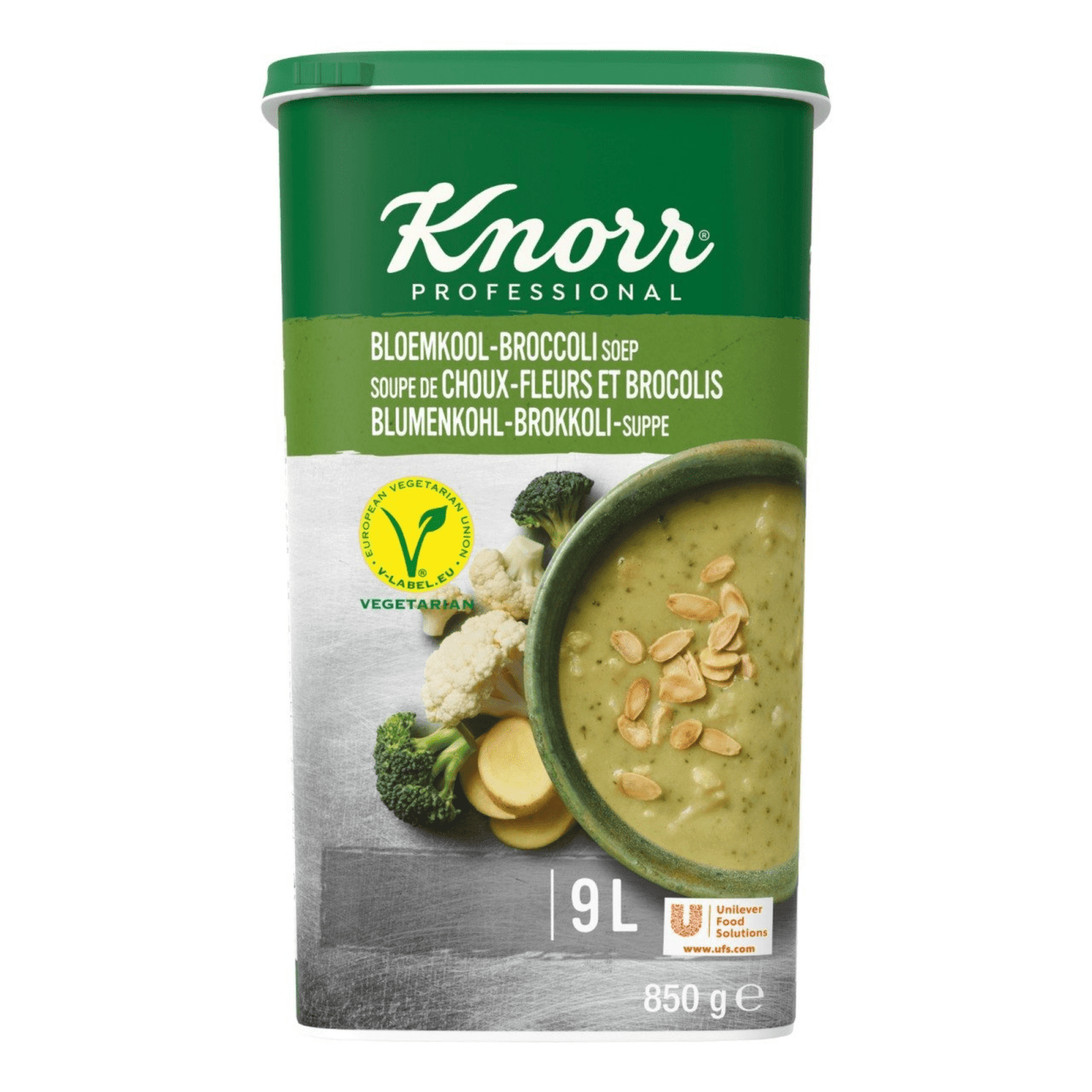 Soupe de chou-fleur et brocoli Knorr (9 litres)