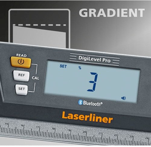 Laserliner digilevel pro | niveau à bulle numérique | 100 cm | avec interface de connexion numérique - 081.274a