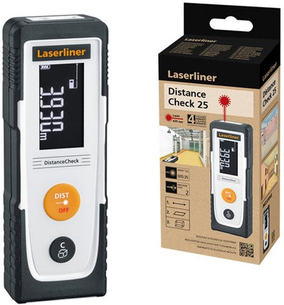 Télémètre laser de contrôle de distance Laserliner | 25m - 080.805e