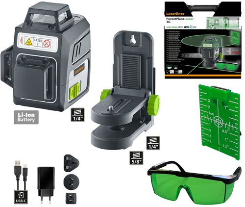 Laserliner avion de poche laser 3g - 036.700a