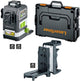 Laserliner powerplane laser 3g multi-18v - fourni avec un kit adaptateur secteur 7 pièces 036.380.70 - 036.380l