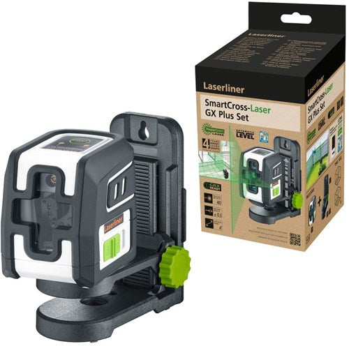 Laserliner smartcross laser gx plus ensemble laser à lignes croisées - 036.732e