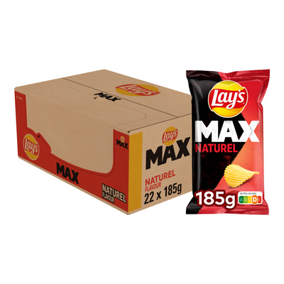 Lay's max original (22 x 185gr)