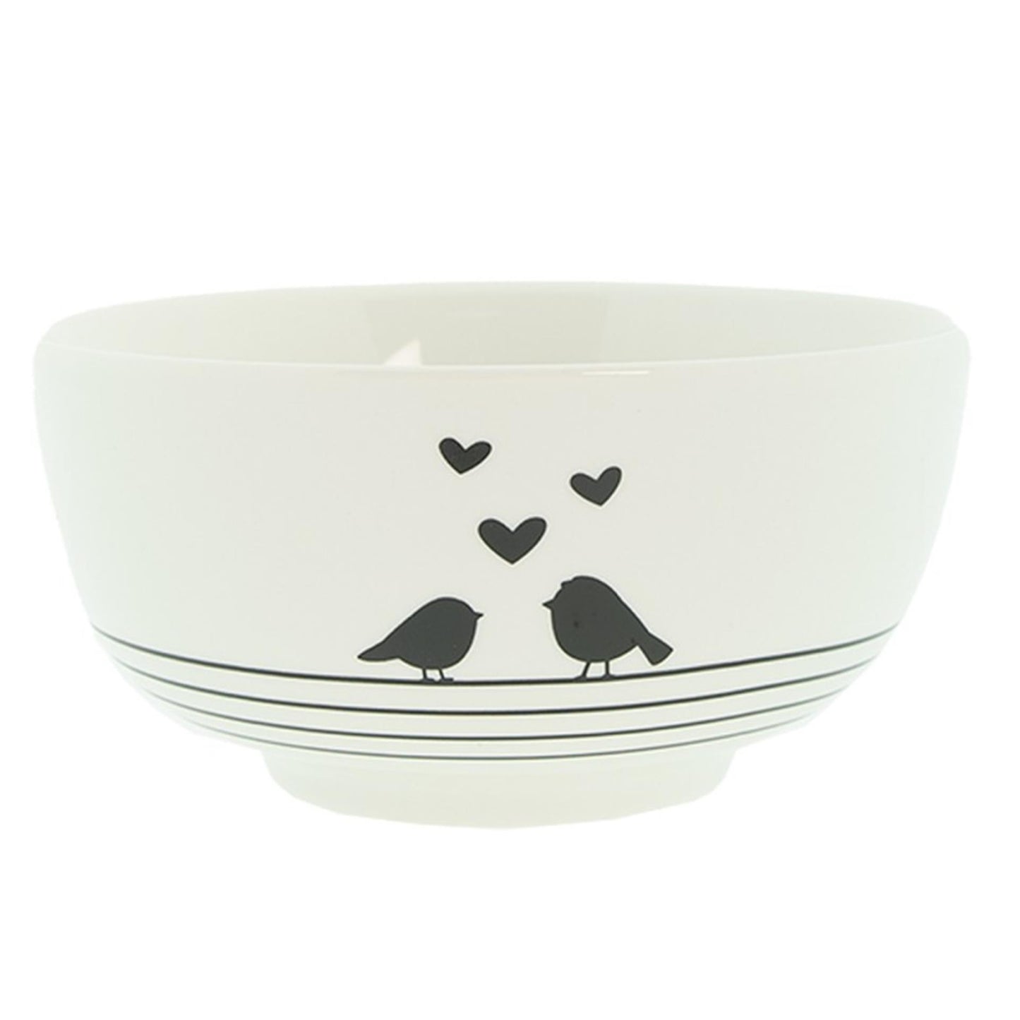 Clayre eef bol oiseaux ø14x7cm 500ml