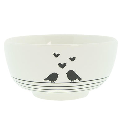 Clayre eef bol oiseaux ø14x7cm 500ml