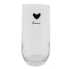 Clayre eef long drink verre coeur 280ml