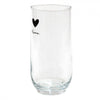 Clayre eef long drink verre coeur 280ml