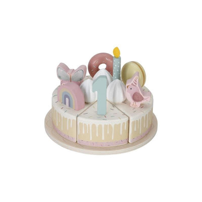 Gâteau d'anniversaire Little Dutch rose FSC