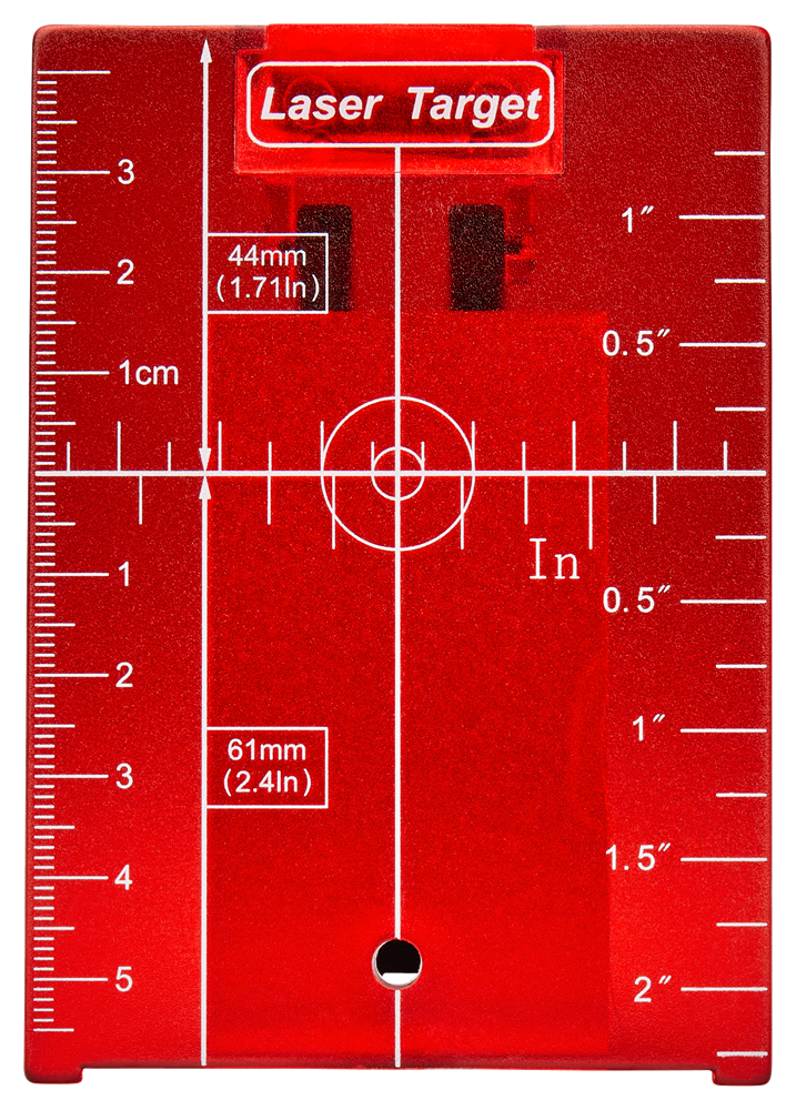 Accessoires Makita plaque cible laser rouge - le00758831 le00758831