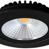 Spot encastrable LED 5w dimtowarm 85mm 36° rond orientable noir - led4601