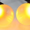 Lampe boule LED E27 blanc extra chaud mat 1W - LED0148