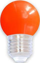 Lampe boule LED e27 rouge 1w - led0152